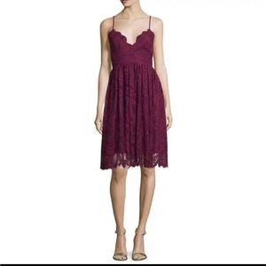 Zac Posen Lace Midi Dress